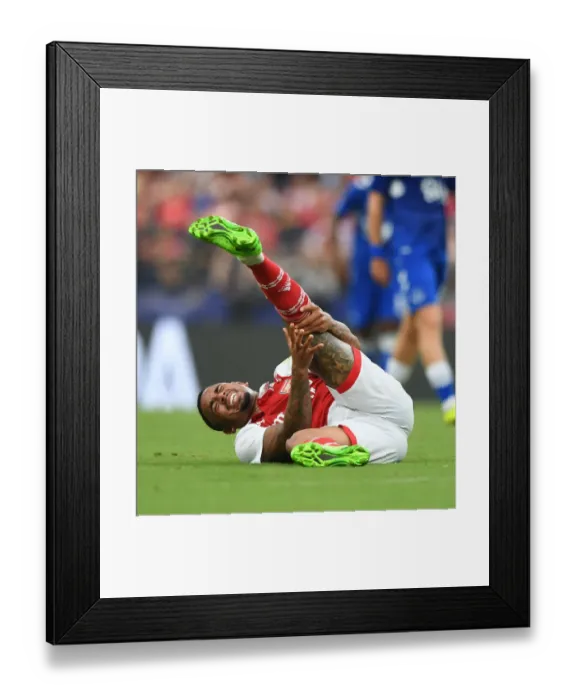 Framed Print : Gabriel Jesus Shines: Arsenal's Star Performance Against Everton in Baltimore Pre-Season Clash, 2022