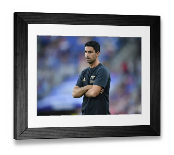 Framed Print : Mikel Arteta's Arsenal Face Off Against Everton in Pre-Season Clash, Baltimore 2022 Framed Print : Mikel Arteta's Arsenal Face Off Against Everton in Pre-Season Clash, Baltimore 2022