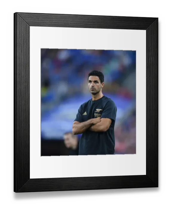 Framed Print : Mikel Arteta Goes Head-to-Head: Arsenal vs. Everton Pre-Season Clash at M&T Bank Stadium, Baltimore 2022 Framed Print : Mikel Arteta Goes Head-to-Head: Arsenal vs. Everton Pre-Season Clash at M&T Bank Stadium, Baltimore 2022
