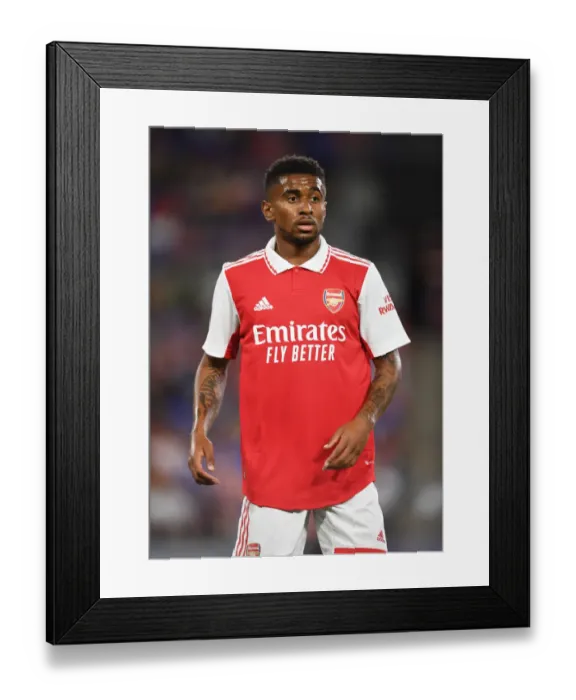 Framed Print : Arsenal vs Everton: Pre-Season Clash at M&T Bank Stadium, 2022