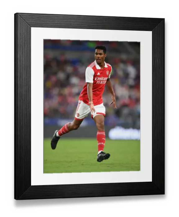 Framed Print : Arsenal vs. Everton: Pre-Season Clash at M&T Bank Stadium, Baltimore 2022