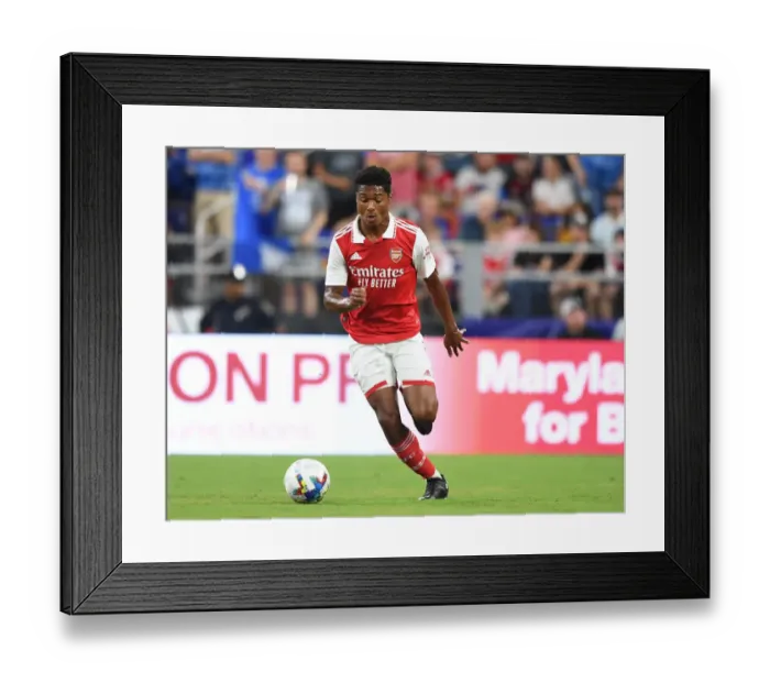 Framed Print : Arsenal vs. Everton: Pre-Season Face-Off at M&T Bank Stadium, Baltimore 2022 Framed Print : Arsenal vs. Everton: Pre-Season Face-Off at M&T Bank Stadium, Baltimore 2022