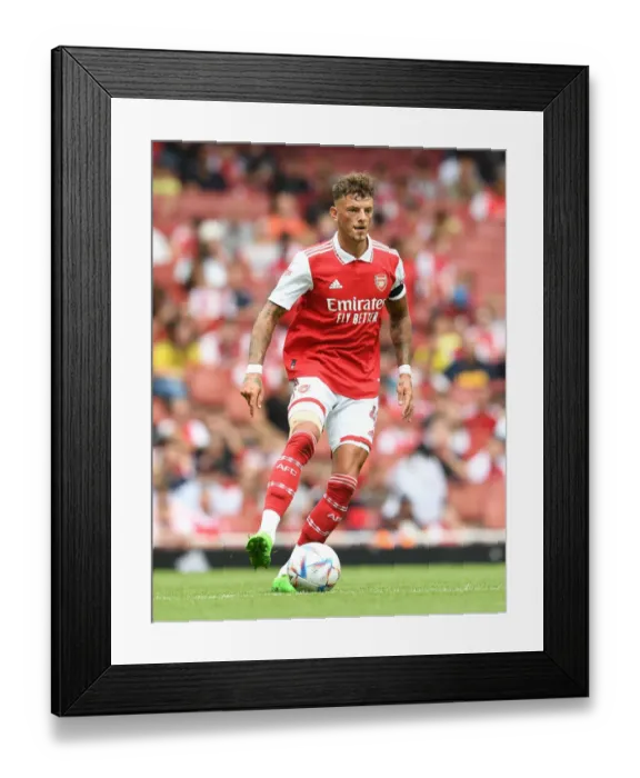 Framed Print : Arsenal's Ben White Stands Out in Emirates Cup Showdown Against Sevilla, 2022 Framed Print : Arsenal's Ben White Stands Out in Emirates Cup Showdown Against Sevilla, 2022