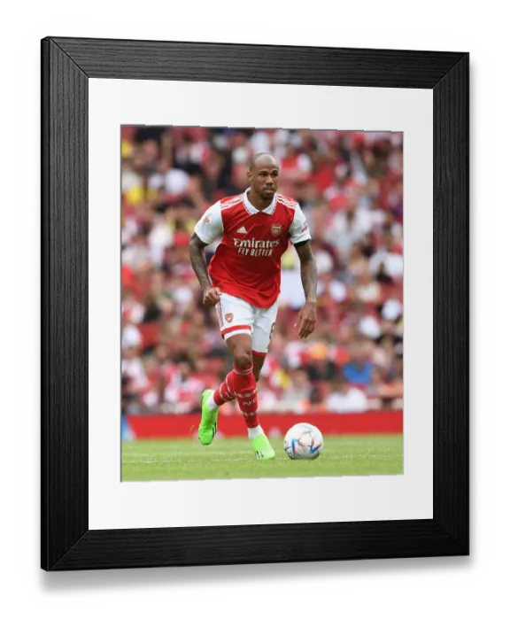 Framed Print : Arsenal vs Sevilla: Emirates Cup Clash - Gabriel in Action Framed Print : Arsenal vs Sevilla: Emirates Cup Clash - Gabriel in Action