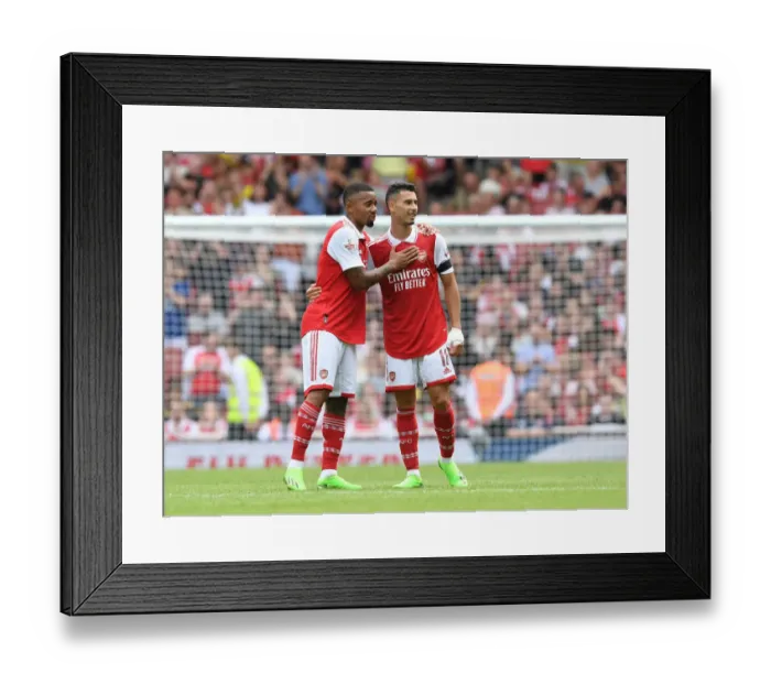 Framed Print : Arsenal's Jesus and Martinelli in Action against Sevilla - Emirates Cup 2022 Framed Print : Arsenal's Jesus and Martinelli in Action against Sevilla - Emirates Cup 2022