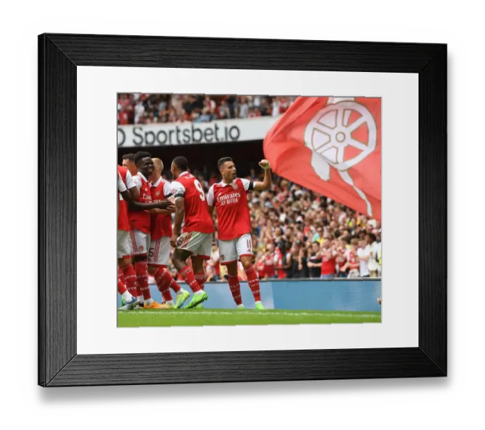 Framed Print : Gabriel Jesus Hat-Trick: Arsenal Secures Emirates Cup Victory over Sevilla (30-07-2022) Framed Print : Gabriel Jesus Hat-Trick: Arsenal Secures Emirates Cup Victory over Sevilla (30-07-2022)