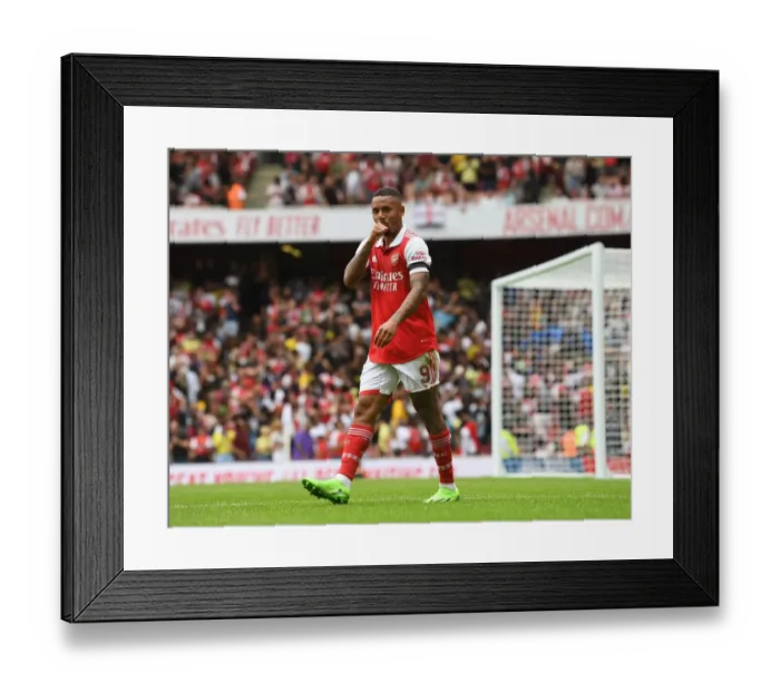 Framed Print : Gabriel Jesus Scores Hat-trick: Arsenal Wins Emirates Cup against Sevilla Framed Print : Gabriel Jesus Scores Hat-trick: Arsenal Wins Emirates Cup against Sevilla