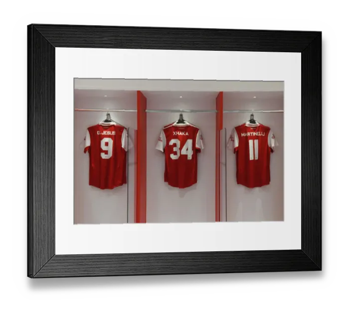 Framed Print : Arsenal Football Club: Pre-Season Gear Up - Arsenal v Sevilla, Emirates Cup 2022