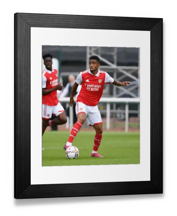 Framed Print : Reiss Nelson Stars: Arsenal's Pre-Season Victory Over Ipswich Town