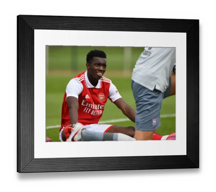 Framed Print : Arsenal's Eddie Nketiah Stars in Pre-Season: Arsenal vs Ipswich Town (July 2022) Framed Print : Arsenal's Eddie Nketiah Stars in Pre-Season: Arsenal vs Ipswich Town (July 2022)