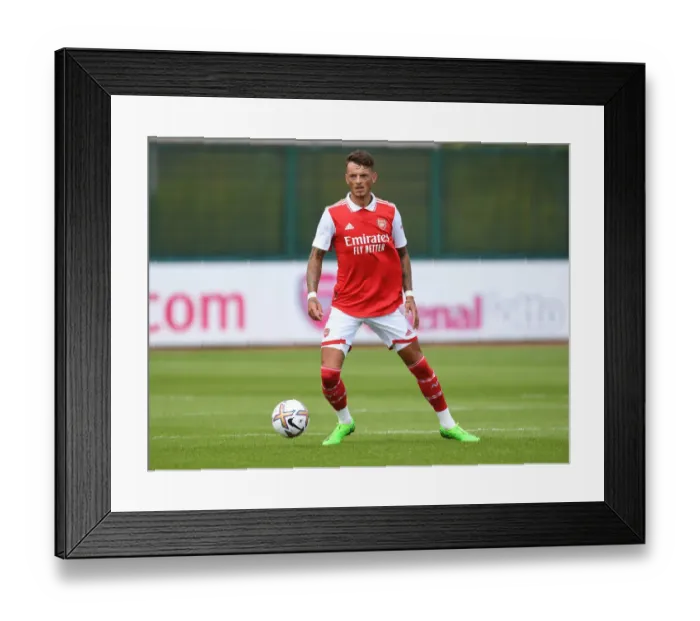 Framed Print : Arsenal's Ben White Impresses in Pre-Season: Arsenal vs Ipswich Town (July 2022) Framed Print : Arsenal's Ben White Impresses in Pre-Season: Arsenal vs Ipswich Town (July 2022)