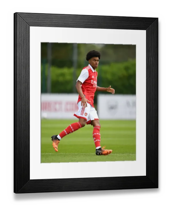 Framed Print : Arsenal FC: Lino Sousa in Pre-Season Action Against Ipswich Town