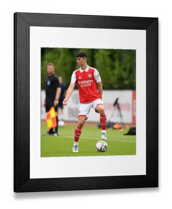 Framed Print : Charlie Patino Shines: Arsenal's Pre-Season Triumph Over Ipswich Town