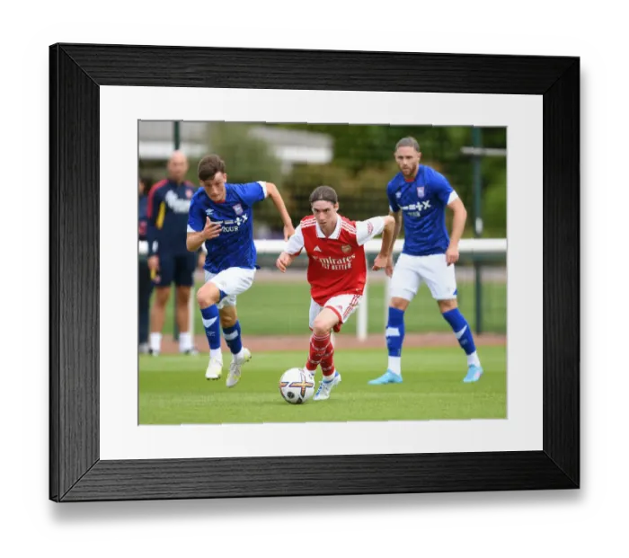 Framed Print : Marcelo Flores Shines: Arsenal's Pre-Season Victory Over Ipswich Town Framed Print : Marcelo Flores Shines: Arsenal's Pre-Season Victory Over Ipswich Town
