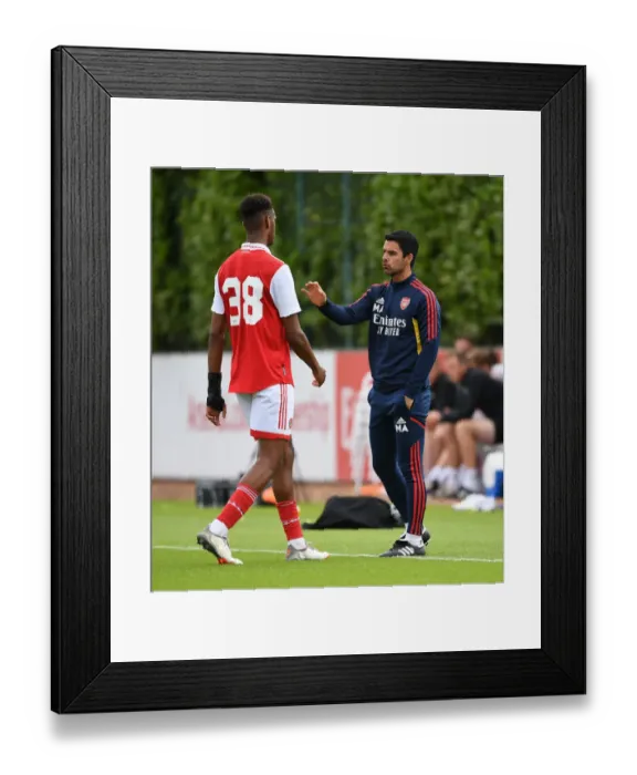 Framed Print : Arsenal Manager Mikel Arteta Leading Pre-Season Training: Arsenal vs Ipswich Town, 2022 Framed Print : Arsenal Manager Mikel Arteta Leading Pre-Season Training: Arsenal vs Ipswich Town, 2022