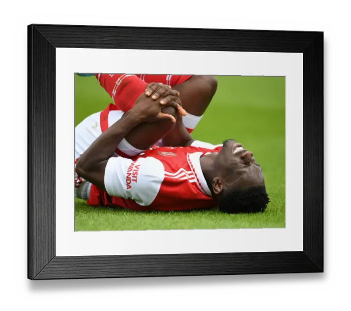 Framed Print : Arsenal's Flo Balogun Shines in Pre-Season Win Against Ipswich Town Framed Print : Arsenal's Flo Balogun Shines in Pre-Season Win Against Ipswich Town