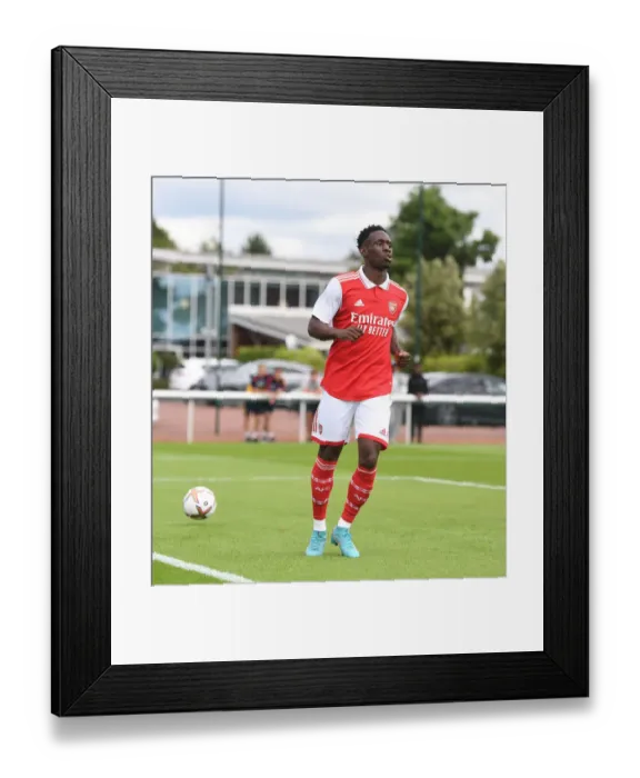 Framed Print : Arsenal's Flo Balogun Stars in Pre-Season Victory over Ipswich Town Framed Print : Arsenal's Flo Balogun Stars in Pre-Season Victory over Ipswich Town