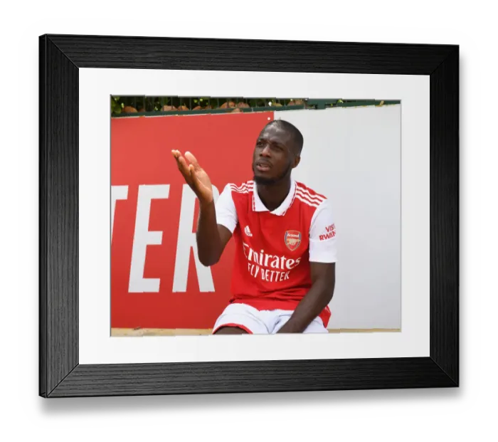 Framed Print : Arsenal's Nicolas Pepe Dazzles in Pre-Season: Arsenal vs Ipswich Town, July 2022 Framed Print : Arsenal's Nicolas Pepe Dazzles in Pre-Season: Arsenal vs Ipswich Town, July 2022