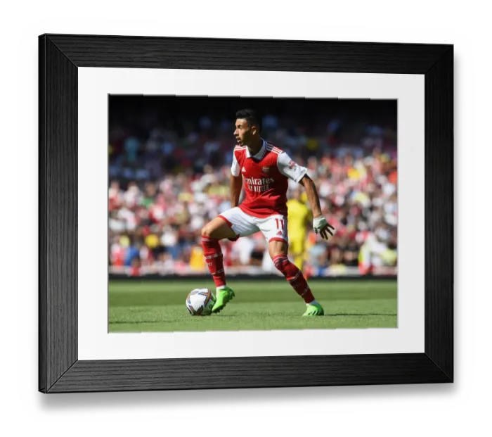 Framed Print : Arsenal's Martinelli Shines in Premier League Clash Against Leicester City (August 2022) Framed Print : Arsenal's Martinelli Shines in Premier League Clash Against Leicester City (August 2022)