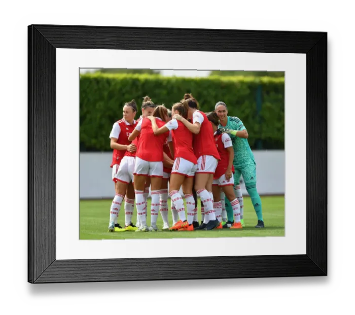 Framed Print : Arsenal Women vs Brighton & Hove Albion Women: Pre-Season Match at London Colney