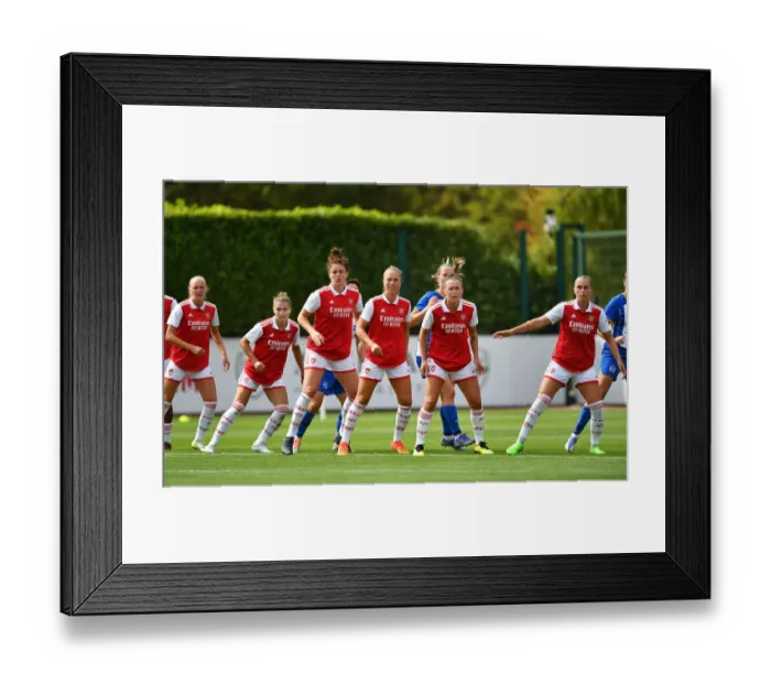 Framed Print : Arsenal Women vs Brighton & Hove Albion Women: Pre-Season Match at London Colney