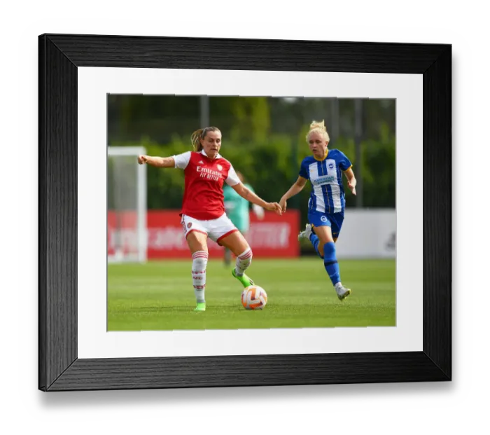 Framed Print : Noelle Maritz Stars: Arsenal Women Overpower Brighton & Hove Albion Women in Pre-Season Friendly (2022-23) Framed Print : Noelle Maritz Stars: Arsenal Women Overpower Brighton & Hove Albion Women in Pre-Season Friendly (2022-23)