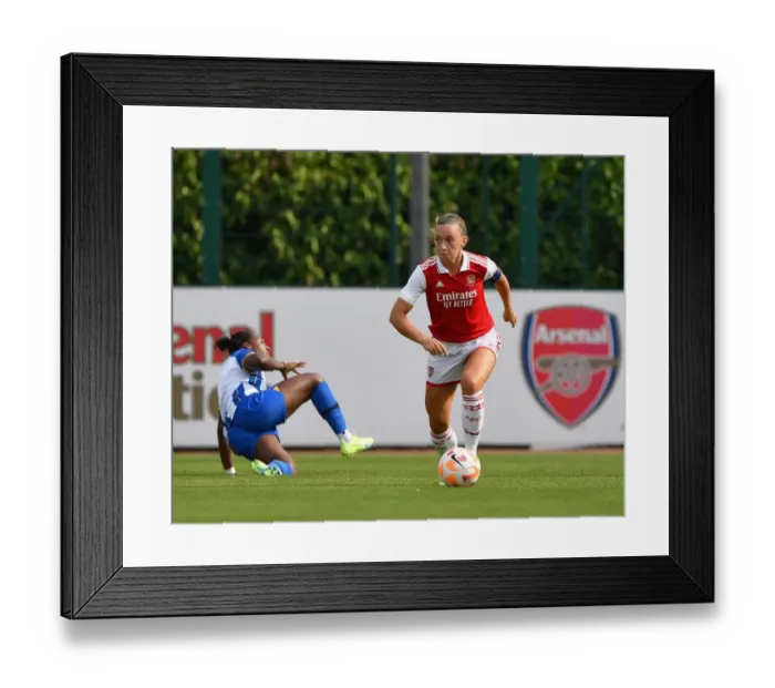 Framed Print : Arsenal Women vs Brighton & Hove Albion Women: Pre-Season Clash at London Colney Framed Print : Arsenal Women vs Brighton & Hove Albion Women: Pre-Season Clash at London Colney