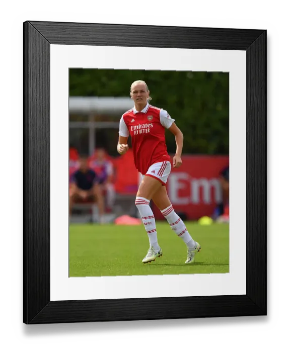 Framed Print : Arsenal's Frida Maanum Shines: Arsenal Women vs Brighton & Hove Albion Women Pre-Season Friendly Framed Print : Arsenal's Frida Maanum Shines: Arsenal Women vs Brighton & Hove Albion Women Pre-Season Friendly