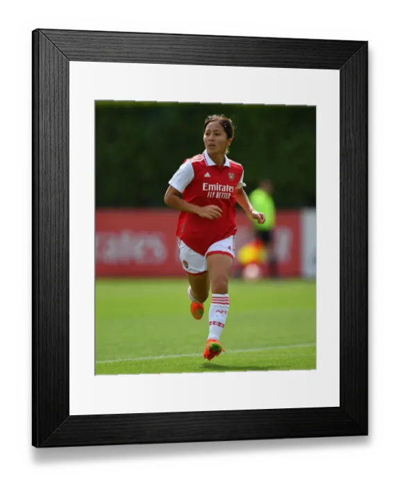 Framed Print : Arsenal Women's Iwabuchi Shines in Pre-Season Victory Over Brighton & Hove Albion Women Framed Print : Arsenal Women's Iwabuchi Shines in Pre-Season Victory Over Brighton & Hove Albion Women