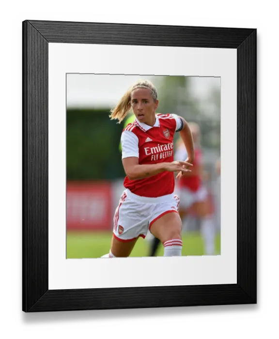 Framed Print : Arsenal's Jordan Nobbs Shines in Pre-Season Win Against Brighton & Hove Albion Women Framed Print : Arsenal's Jordan Nobbs Shines in Pre-Season Win Against Brighton & Hove Albion Women