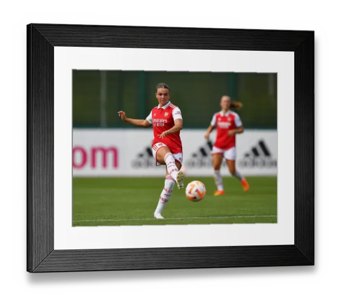 Framed Print : Arsenal Women vs Brighton & Hove Albion Women: Pre-Season Friendly (2022-23) Framed Print : Arsenal Women vs Brighton & Hove Albion Women: Pre-Season Friendly (2022-23)