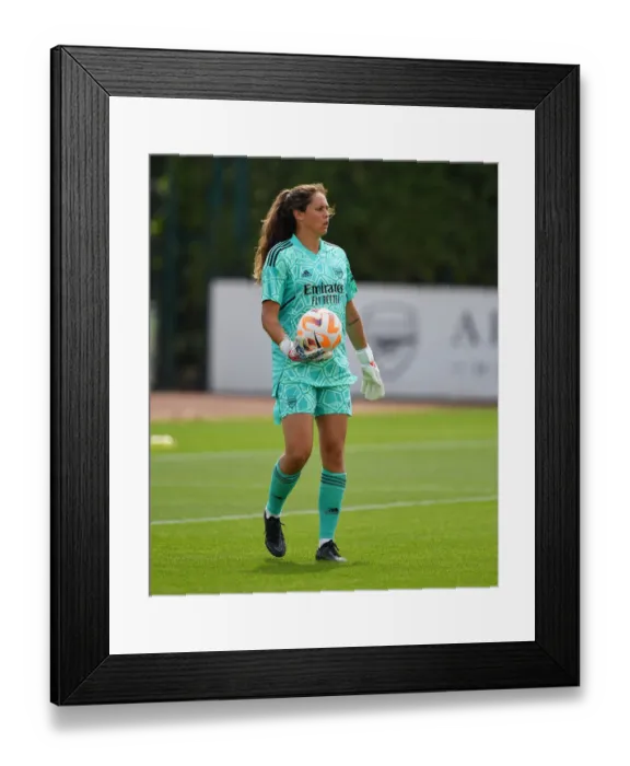 Framed Print : Arsenal's Kaylan Marckese Shines in Pre-Season Win Against Brighton & Hove Albion