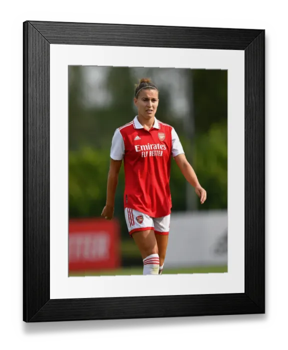 Framed Print : Arsenal Women vs Brighton & Hove Albion Women: Pre-Season Friendly (2022-23)