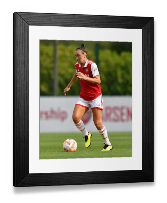Framed Print : Arsenal Women's Caitlin Foord Stars in Pre-Season Victory over Brighton & Hove Albion Women Framed Print : Arsenal Women's Caitlin Foord Stars in Pre-Season Victory over Brighton & Hove Albion Women