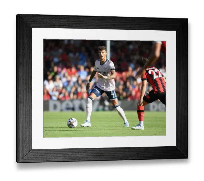 Framed Print : Arsenal's Ben White in Action: Arsenal vs AFC Bournemouth, 2022-23 Premier League Framed Print : Arsenal's Ben White in Action: Arsenal vs AFC Bournemouth, 2022-23 Premier League