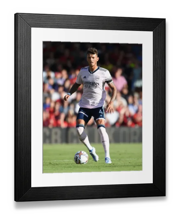 Framed Print : Arsenal's Ben White in Action Against AFC Bournemouth in 2022-23 Premier League Framed Print : Arsenal's Ben White in Action Against AFC Bournemouth in 2022-23 Premier League