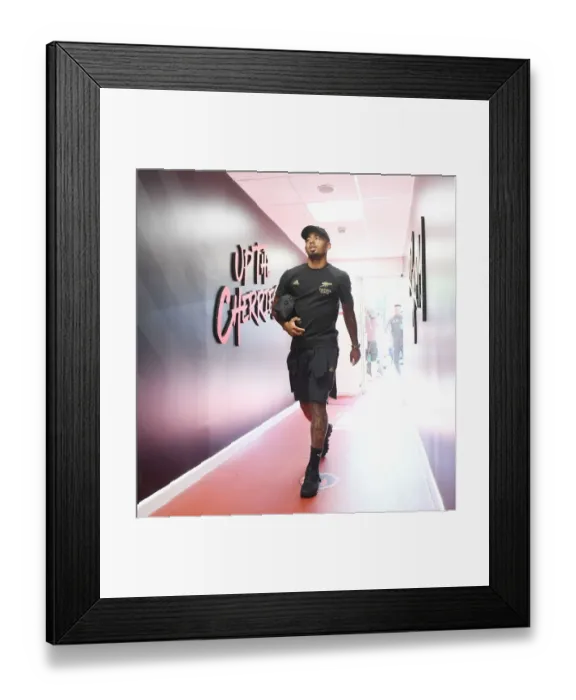 Framed Print : Gabriel Jesus Gears Up: AFC Bournemouth vs. Arsenal FC, Premier League 2022-23