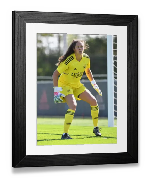 Framed Print : Arsenal Women Train at Adidas Facility in Germany