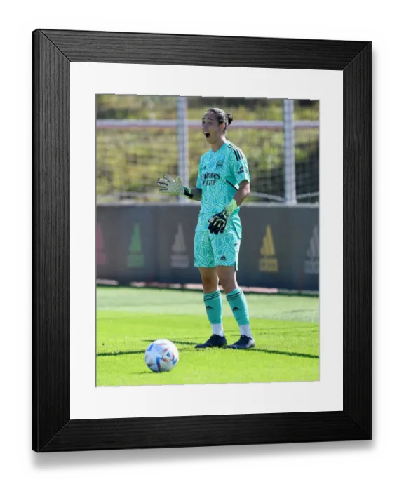 Framed Print : Arsenal Women Training in Herzogenaurach, Germany