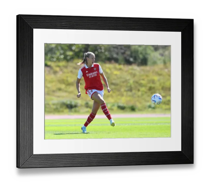 Framed Print : Arsenal Women Training at Adidas Stadium, Herzogenaurach, Germany