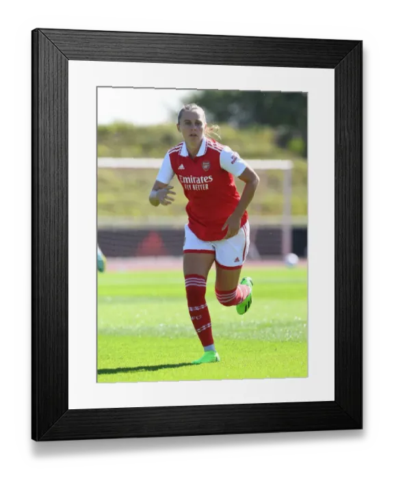 Framed Print : Arsenal Women Train at Adidas Facility in Germany