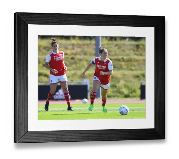 Framed Print : Arsenal Women Train at Adidas Facility in Germany: Behind the Scenes