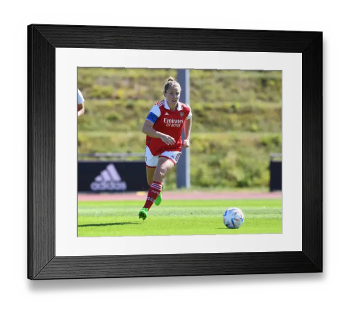 Framed Print : Arsenal Women: Training Intensely at Adidas Base in Herzogenaurach, Germany