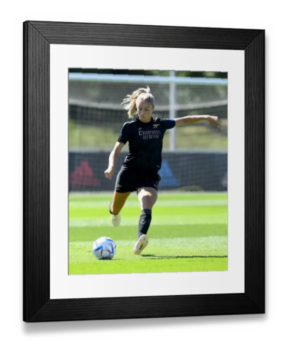 Framed Print : Arsenal Women: Training in Germany Before Kicking Off New Season