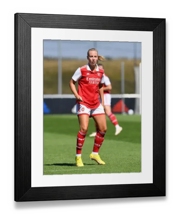 Framed Print : Arsenal Women: Gearing Up for the New Season in Germany - Training Sessions in Herzogenaurach