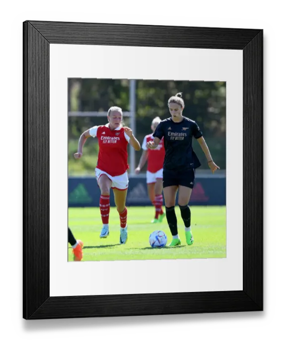 Framed Print : Arsenal Women Train at Adidas Facility in Germany Framed Print : Arsenal Women Train at Adidas Facility in Germany