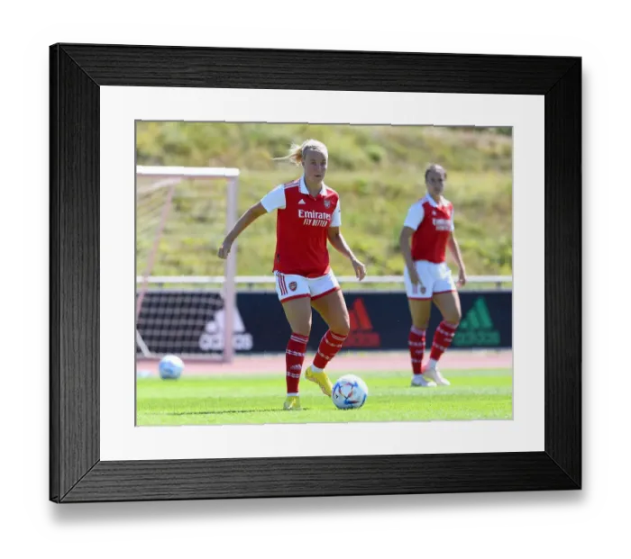 Framed Print : Arsenal Women Train at Adidas Facility in Germany Framed Print : Arsenal Women Train at Adidas Facility in Germany