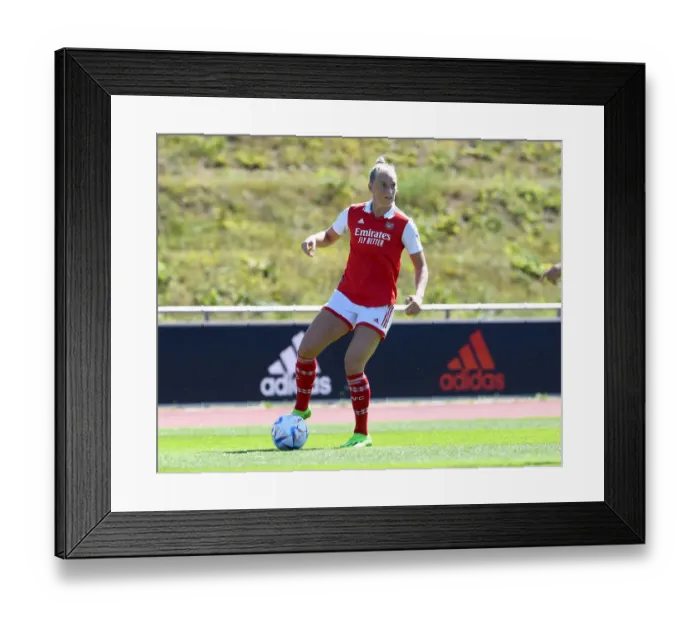 Framed Print : Arsenal Women's Training Session at Adidas Football Camp, Germany Framed Print : Arsenal Women's Training Session at Adidas Football Camp, Germany
