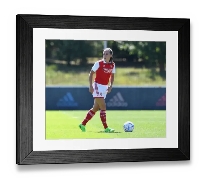 Framed Print : Arsenal Women Train at Adidas Facility in Germany Framed Print : Arsenal Women Train at Adidas Facility in Germany