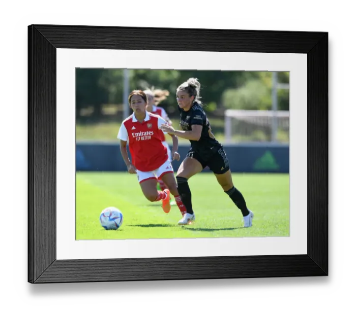 Framed Print : Arsenal Women Train at Adidas Facility in Germany Framed Print : Arsenal Women Train at Adidas Facility in Germany